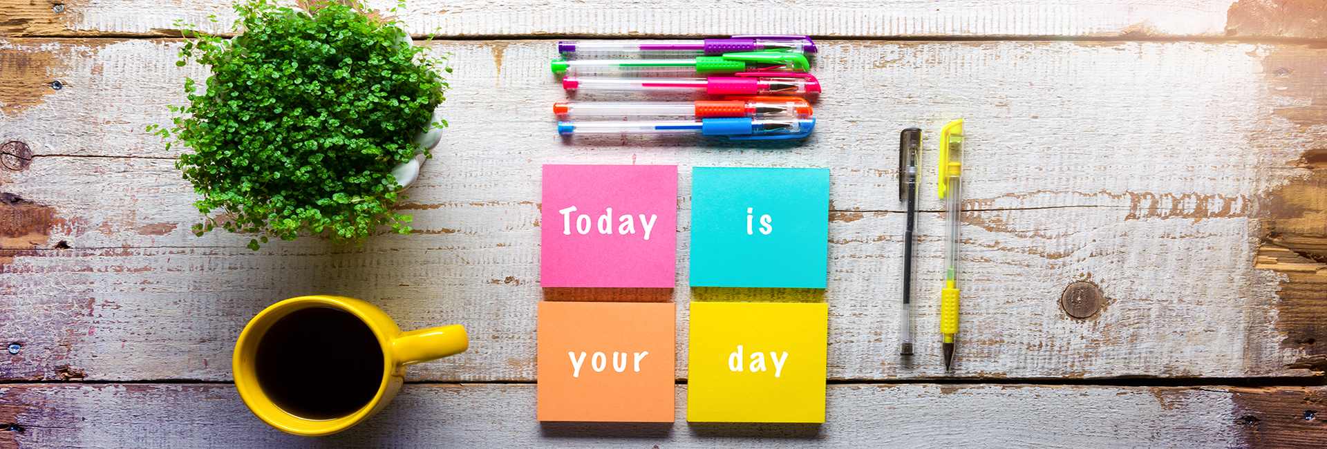 Today is your day stock photo